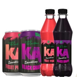 KA Fruit sparkling drinks
