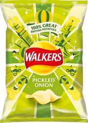 Walkers Pickled Onion Flavour Crisps