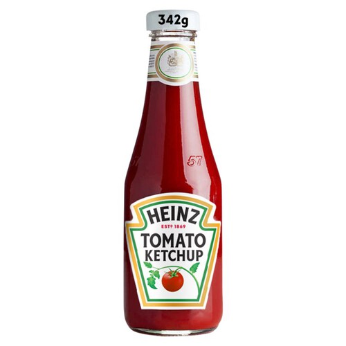 Heinz Tomato Ketchup 342g Glass Bottle 