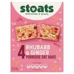 Stoats Rhubarb And Ginger Porridge Bar Multipacks 4X50g