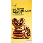 Marks and Spencer All Butter Cinnamon Sugar Palmiers 100g