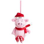 Marks and Spencer Christmas Percy Pig Plush Bauble Pink