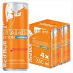 Red Bull Sugar Free Apricot Strawberry Edition 4 x 250ml Cans