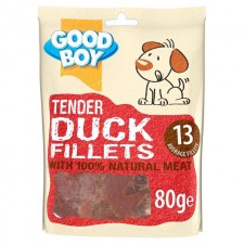 Good Boy Tender Duck Fillets 80g