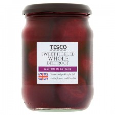 Tesco Sweet Whole Pickled Baby Beetroot 340g