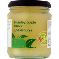 Sainsburys Bramley Apple Sauce 250g