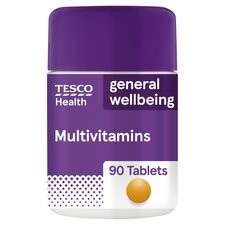 Tesco Multivitamins 90 Tablets
