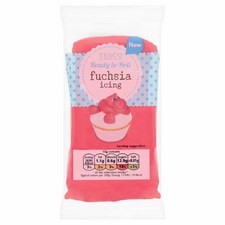 Tesco Ready Roll Icing Fuchsia 250G