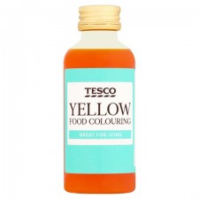 Tesco Yellow Food Colouring 60Ml