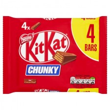 Nestle Kit Kat Chunky Milk 4 Pack