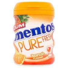 Mentos Gum Pure Fresh Tropical 70g