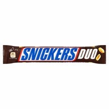 Retail Pack Snickers Duo Box of 32 x 83.4g Bars
