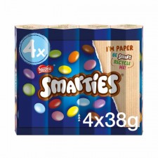 Nestle Smarties 4 x 38g Pack