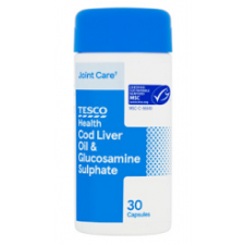 Tesco Cod Liver Oil And Glucosamine 30s