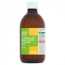 Tesco Dry Tickly Cough Syrup 300ml