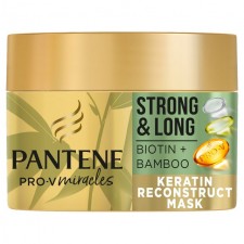Pantene Pro V Miracles Strong and Long Keratin Reconstruct Hair Mask 160ml