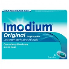 Retail Pack Imodium Capsules 2mg 6 x 6 Pack