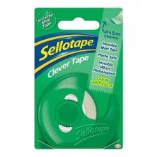 Sellotape Clever 18mm Dispenser 15m