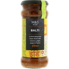 Marks and Spencer Balti Sauce 340g jar