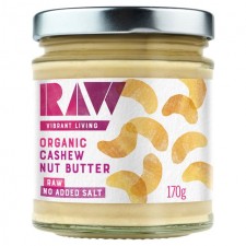 Raw Health Organic Cashew Nut Butter 170g