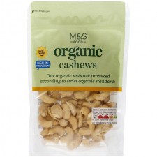 Marks and Spencer Organic Cashew Nuts 100g