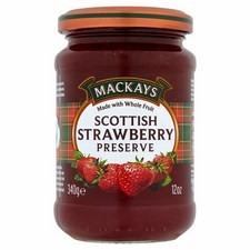 Mackays Scottish Strawberry Preserve 340g