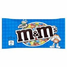 Retail Pack M&Ms Crispy (Blue Bag) 36gx24