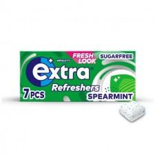 Wrigleys Extra Ice Sugarfree Gum  Spearmint Single