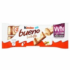 Retail Pack Kinder Bueno White Chocolate 39g x 30