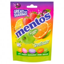 Mentos Fruit Mix Bag 140G