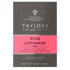 Taylors of Harrogate Rose Lemonade Teabags 20 per pack
