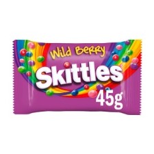 Retail Size Skittles Wild Berry Flavour 36 x 45g