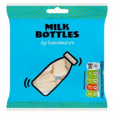 Sainsburys Milk Bottles 70g