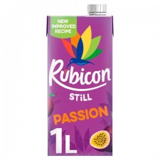 Rubicon Passion Fruit Juice Drink 1Ltr Carton
