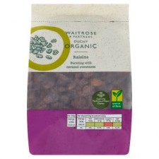 Waitrose Duchy Organic Raisins 375g