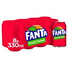 Fanta Fruit Twist 8 X 330ml Cans
