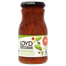 Loyd Grossman Tomato And Basil Sauce 350g