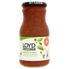Loyd Grossman Tomato And Basil Pasta Sauce 660g