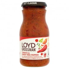 Loyd Grossman Tomato and Sweet Red Pepper Sauce 350g