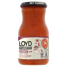 Loyd Grossman Bolognese Smoked Garlic Sauce 350g