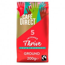 Cafedirect Fairtrade Intense Roast Ground Coffee 200g