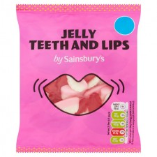 Sainsburys Jelly Teeth and Lips 70g