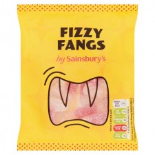 Sainsburys Fizzy Fangs 75g