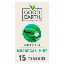 Good Earth Teabags Moroccan Mint and Green Tea 15 per pack