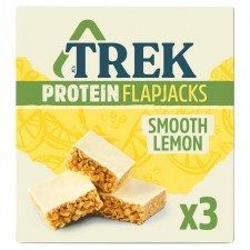 Trek Protein Smooth Lemon Flapjacks Multipack 3 X 50g