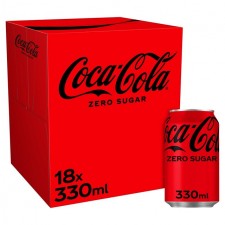 Coca Cola Zero 18 x 330ml Cans