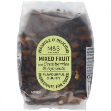 Marks and Spencer Mixed Fruit with Cranberry and Apricot 500g