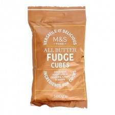 Marks and Spencer All Butter Fudge Cubes 100g