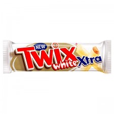 Retail Pack Twix White Extra Twin Bar 24 x 75g