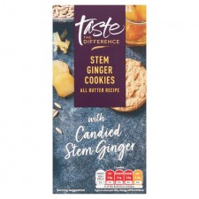 Sainsburys Taste the Difference Stem Ginger Cookies 200g